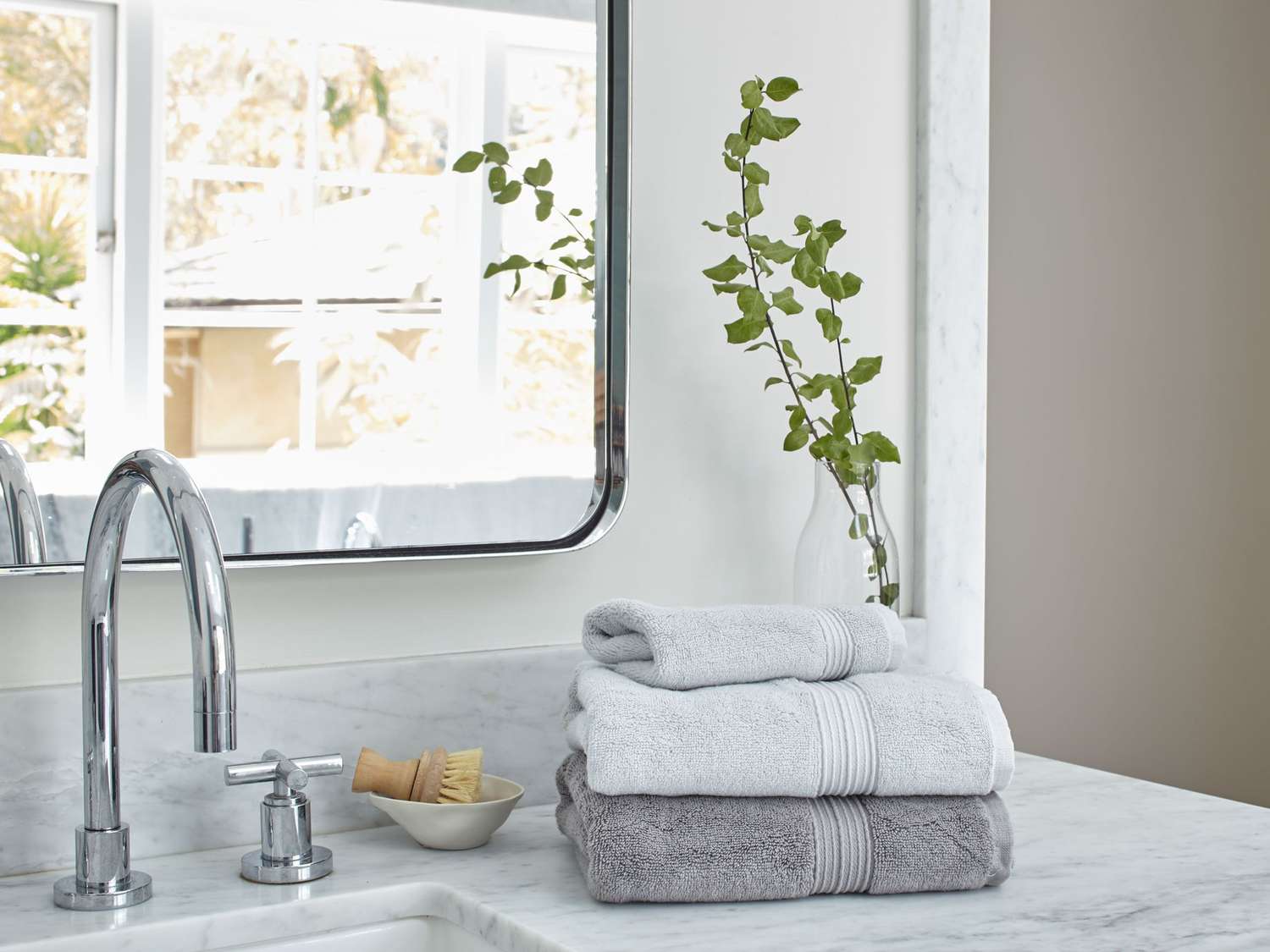 Luxury Hotel Set of 6 Spa Turkish Cotton Bath Hand Towel Large 