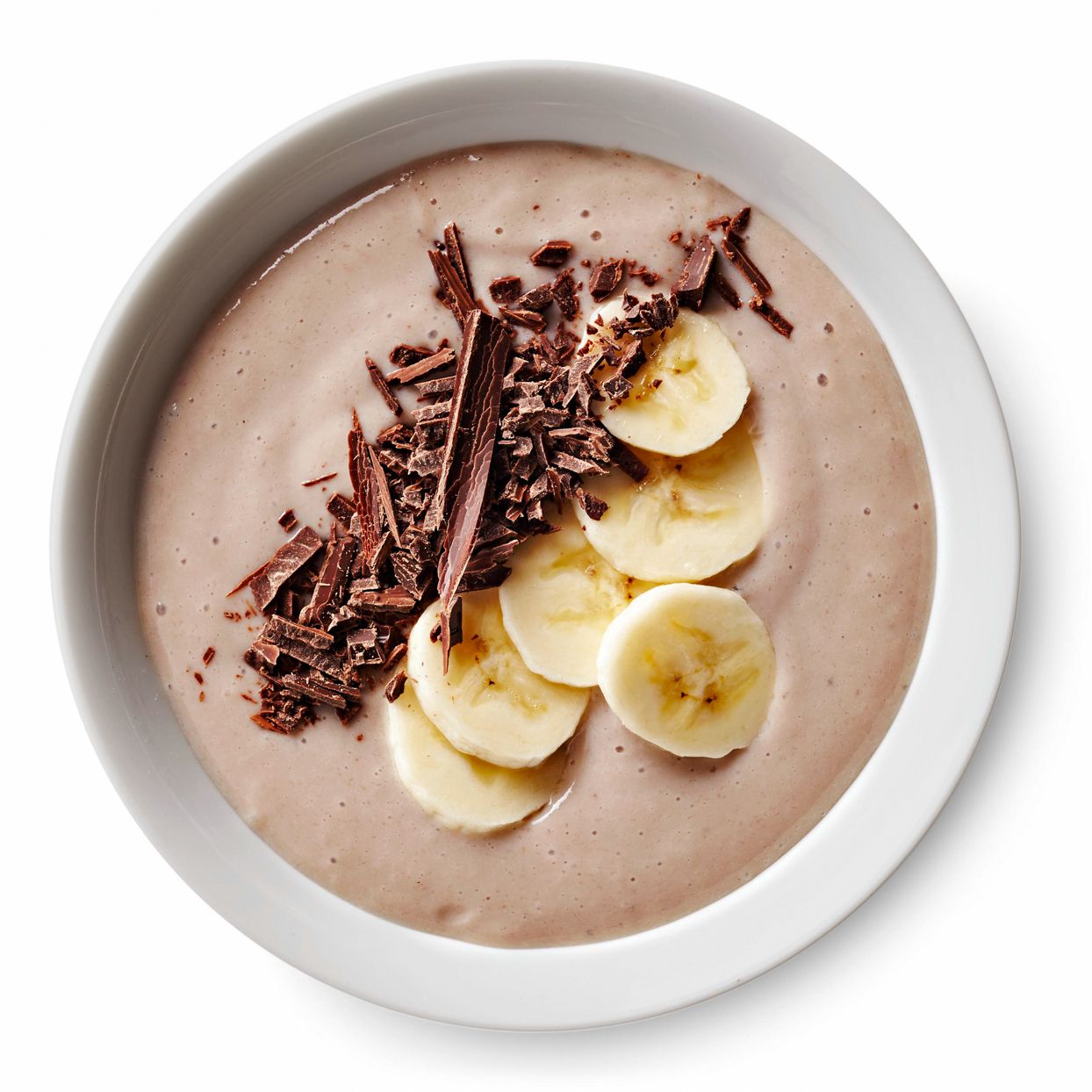 Banana-Dark Chocolate Smoothie Bowls