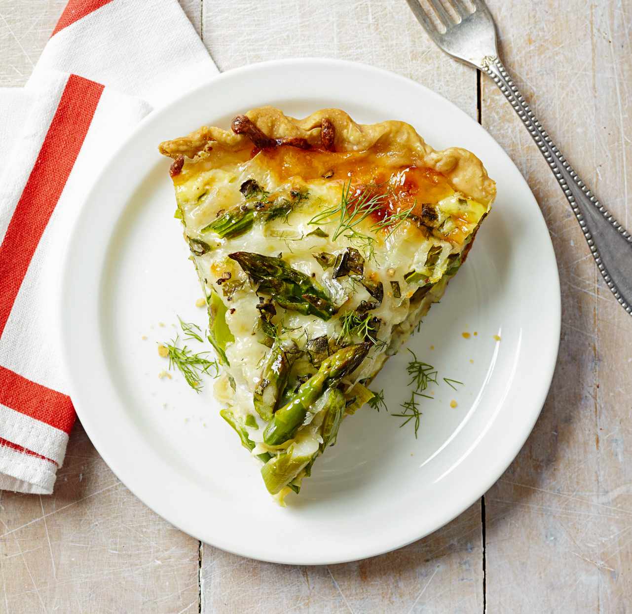 Fennel and Asparagus Pie