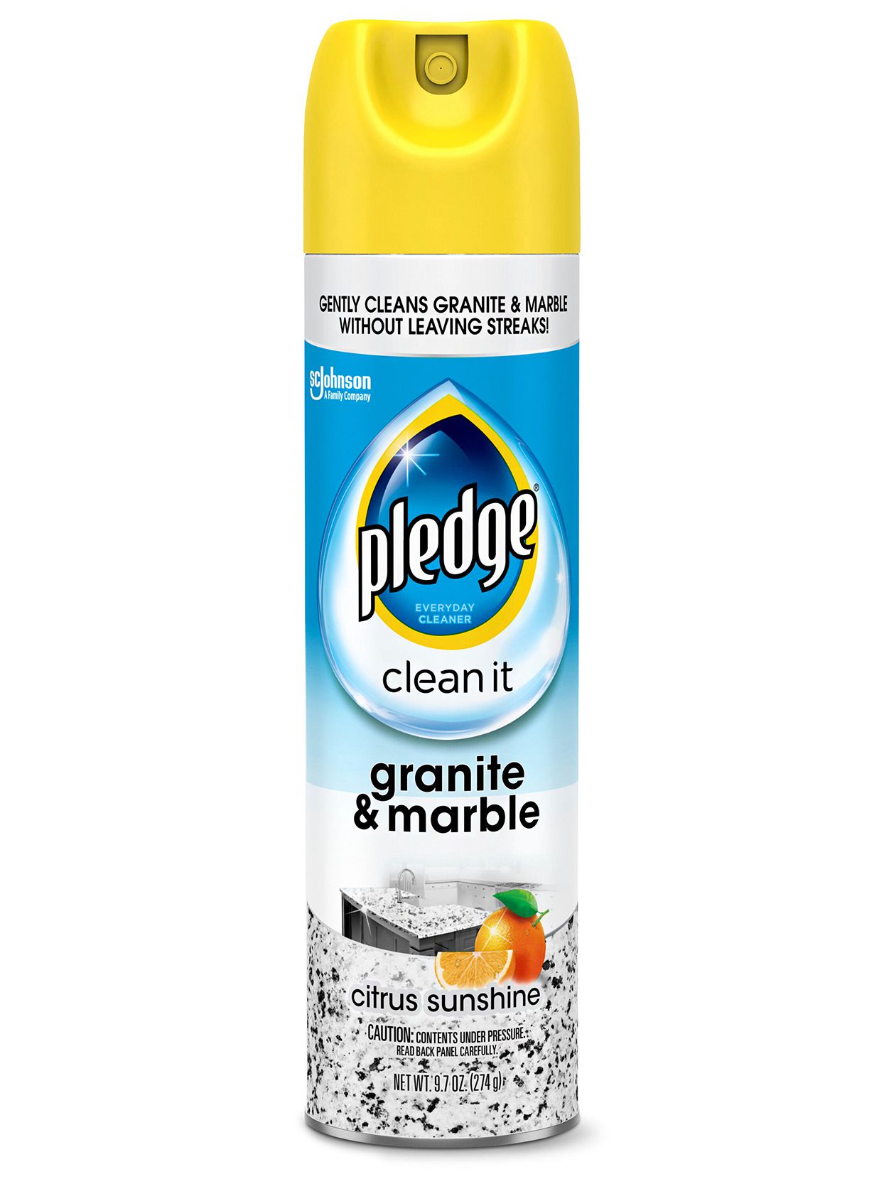 Pledge Granite & Marble Citrus Sunshine Spray