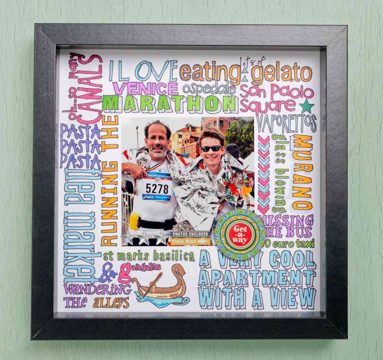 Words of Love Photo Frame for Mom