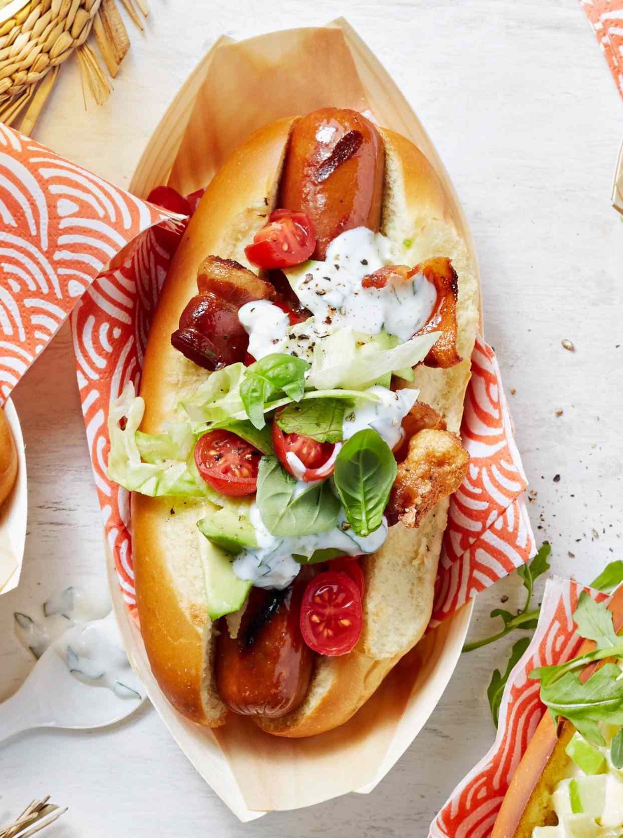 Cobb-Style Hot Dogs