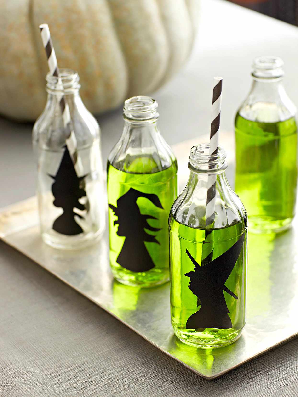14 of 21 Witch Silhouette Drink Bottles