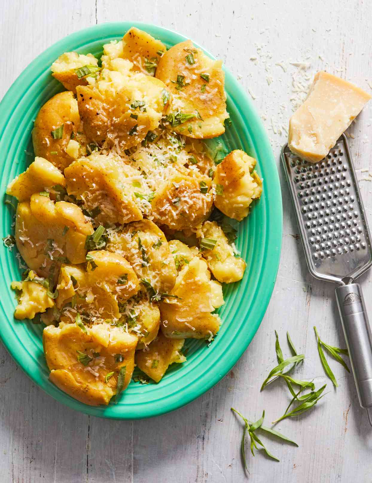 Pressure Cooker Potatoes with Tarragon Butter