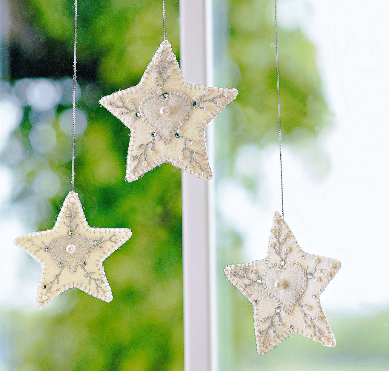 Felt Star Ornaments