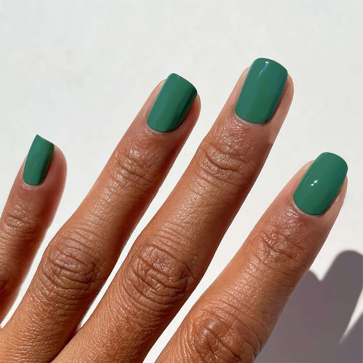 Dark Emerald Green vegan nail polish
