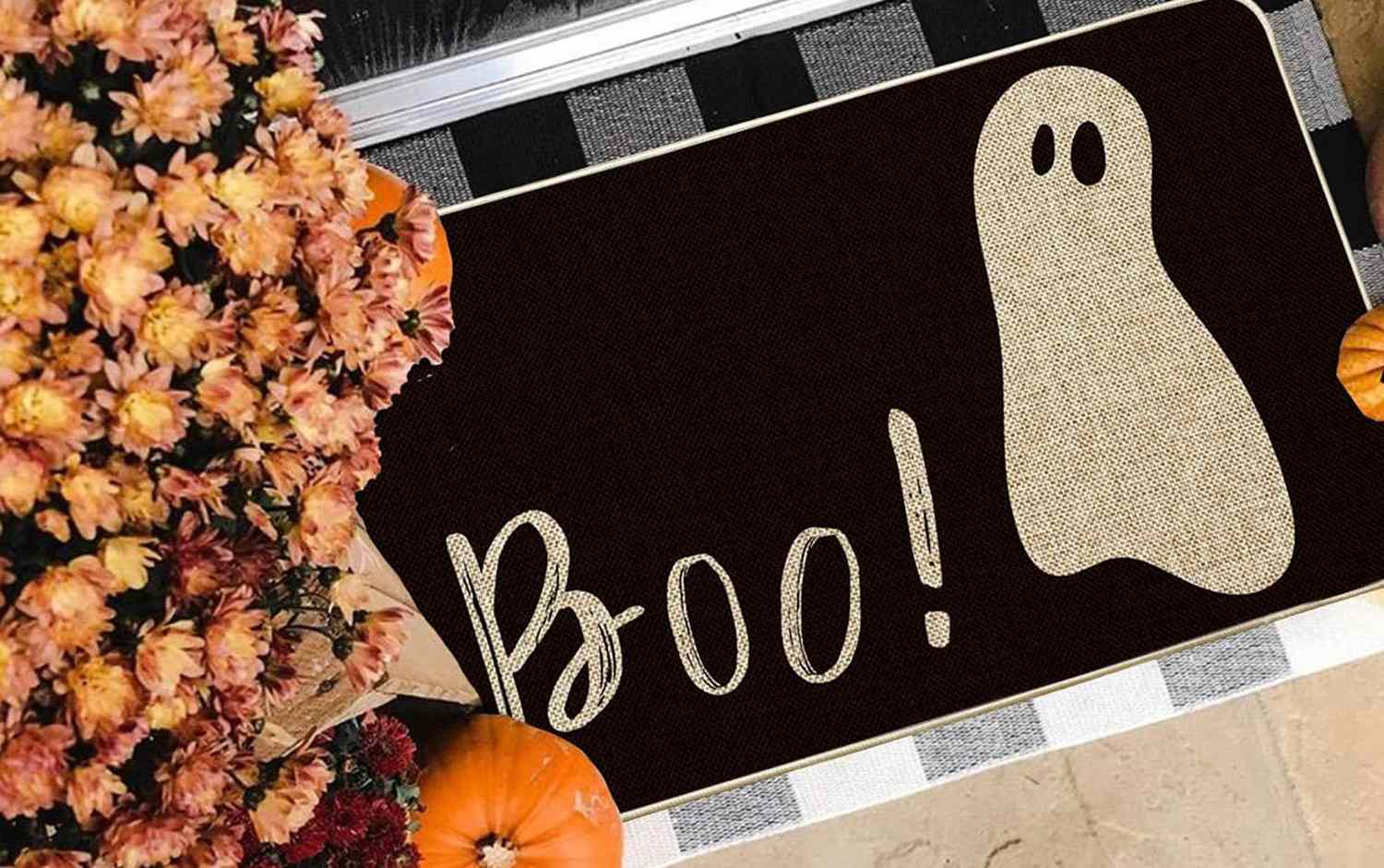 Decorative Doormat, Seasonal Fall Halloween