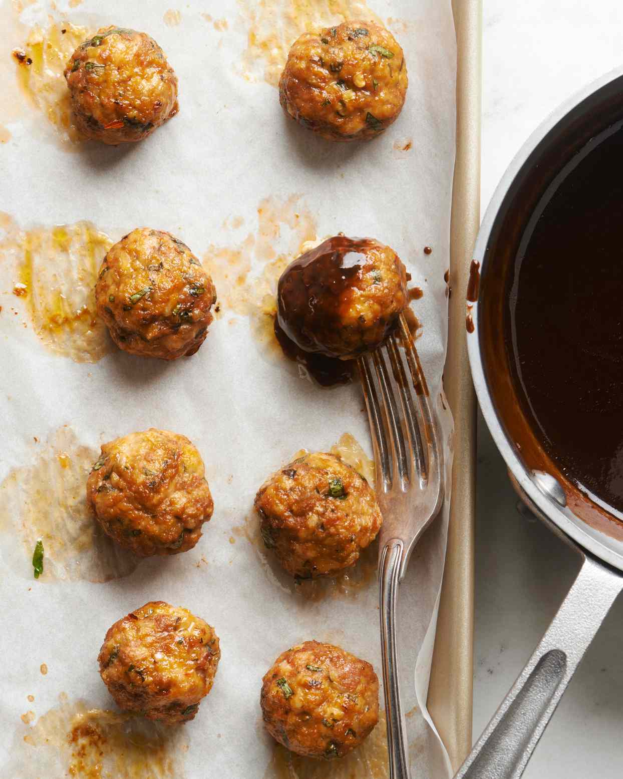 Italian-Herb Turkey Meatballs 