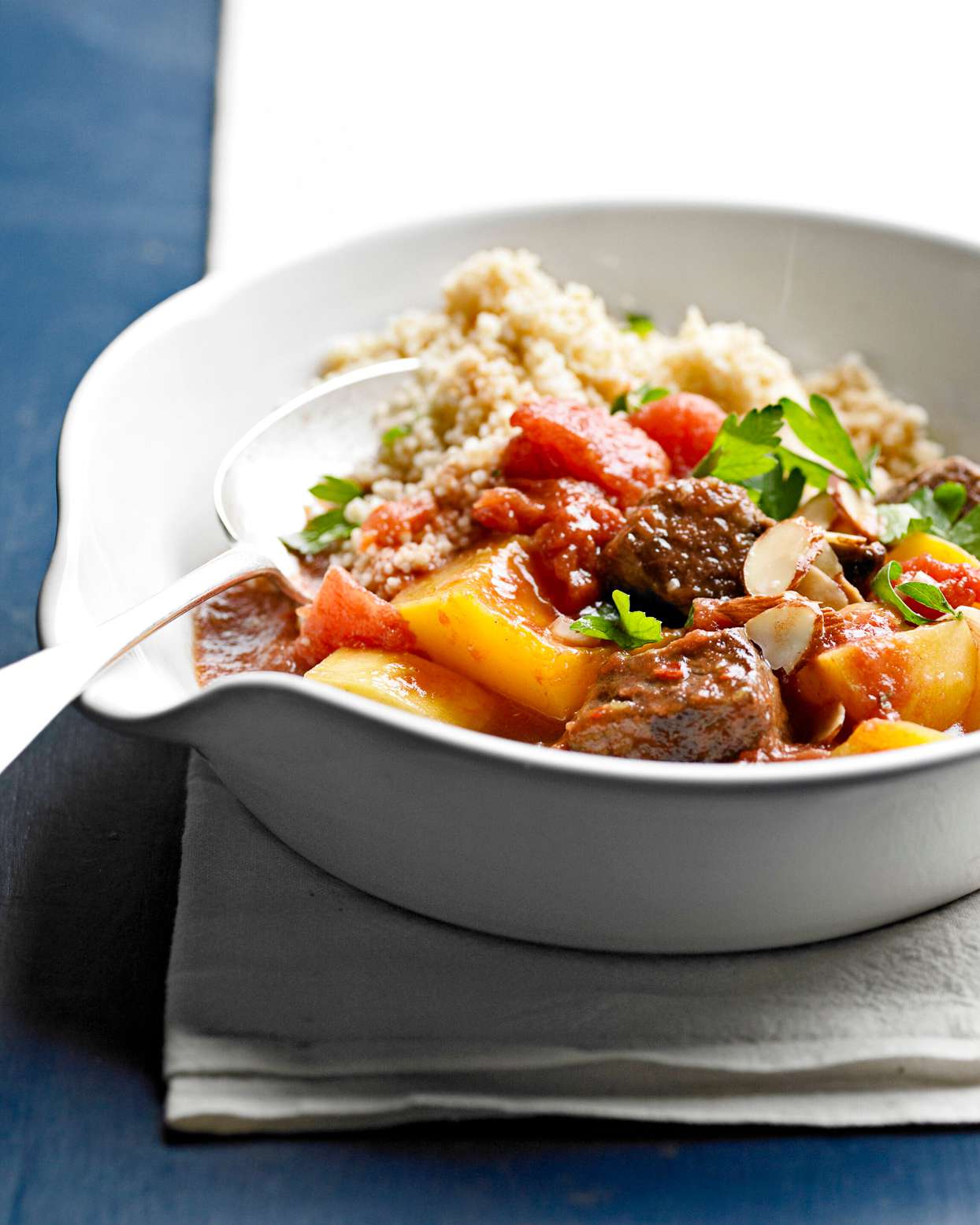Aromatic Beef Stew with Butternut Squash