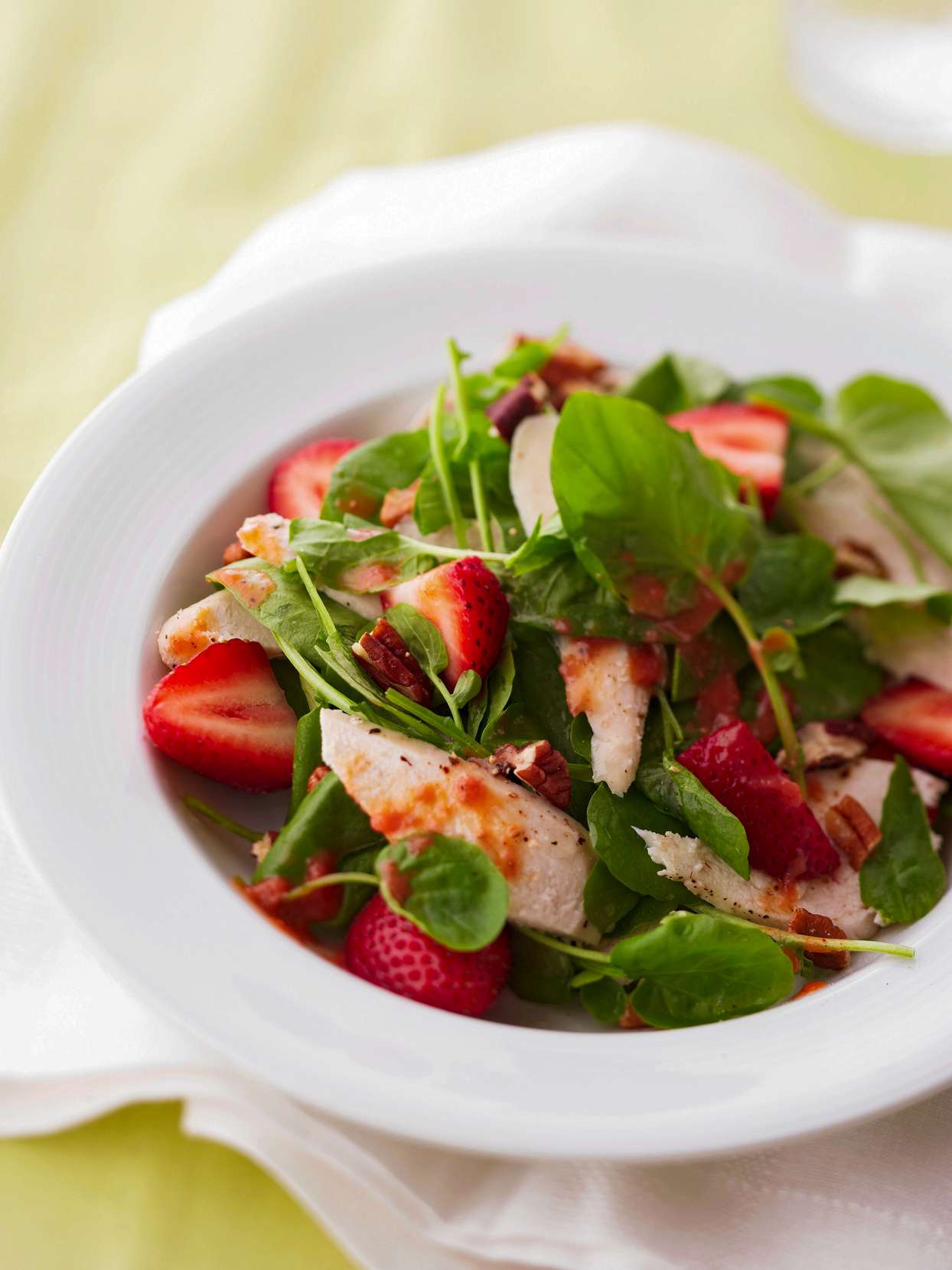 Strawberry-Spinach Salad with Citrus Dressing