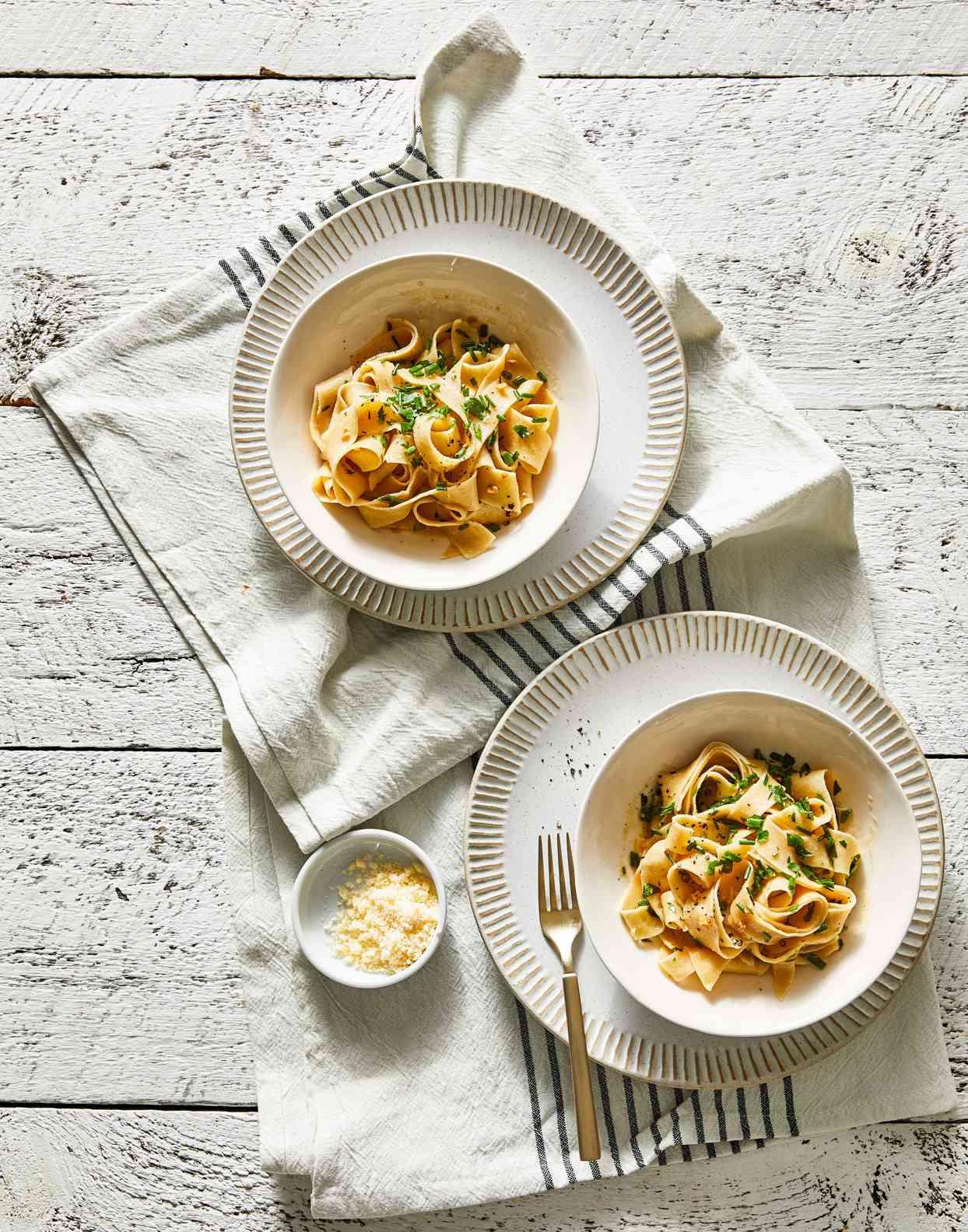 Sourdough Pasta with Herbed Brown Butter Sauce