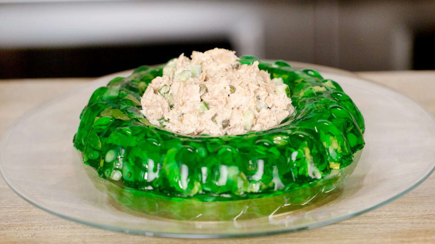 green tuna jello salad