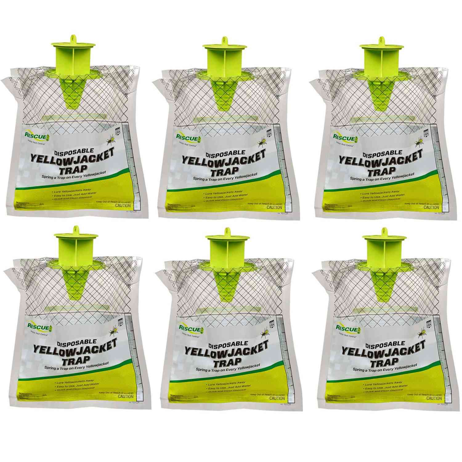 Rescue Disposable Summer Yellow Jacket Traps