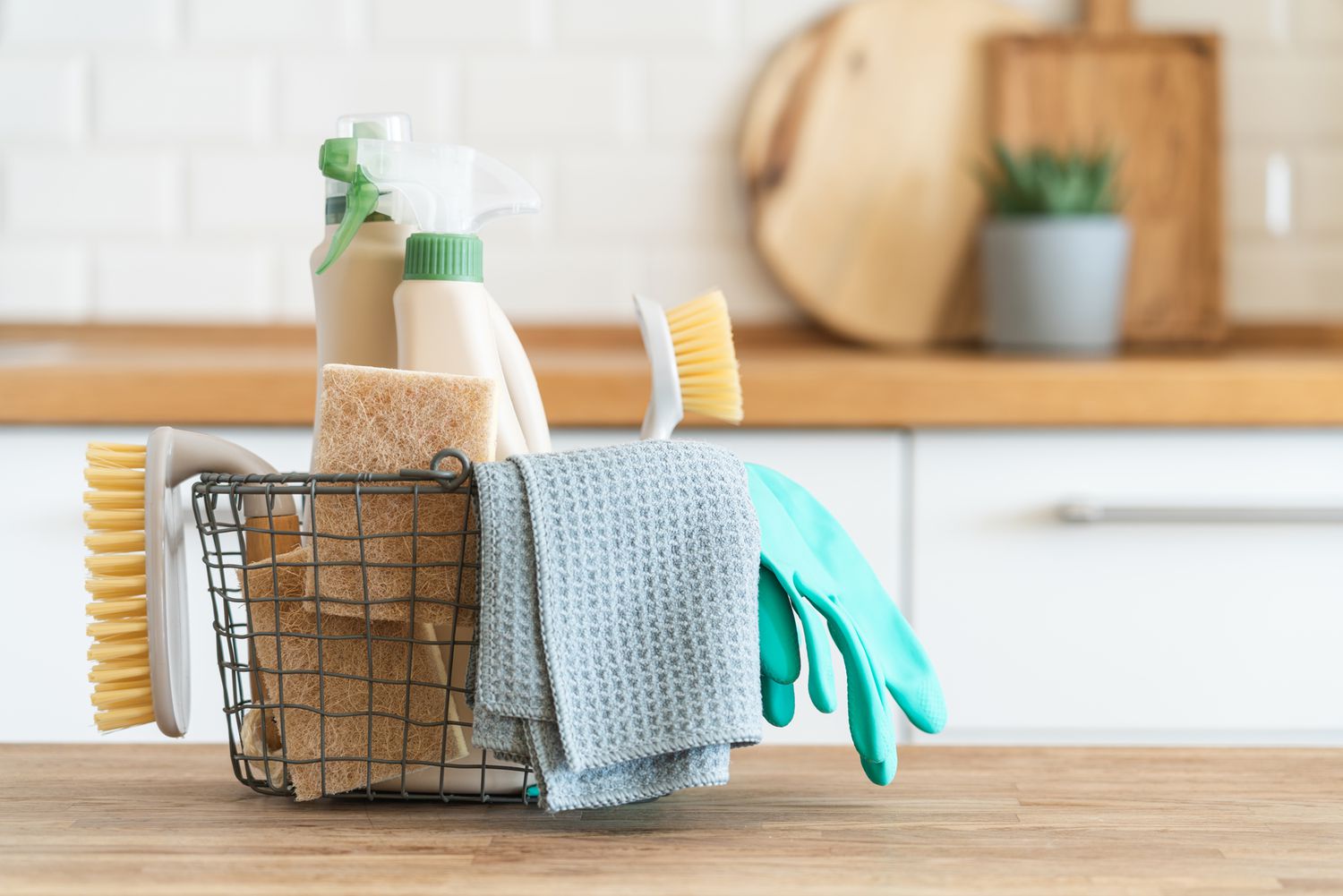 basket eco friendly green cleaning products