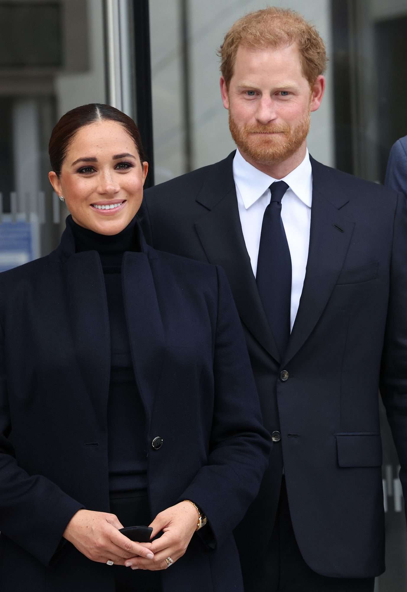 The Duke And Duchess Of Sussex Visit One World Observatory Meghan Markle prince harry