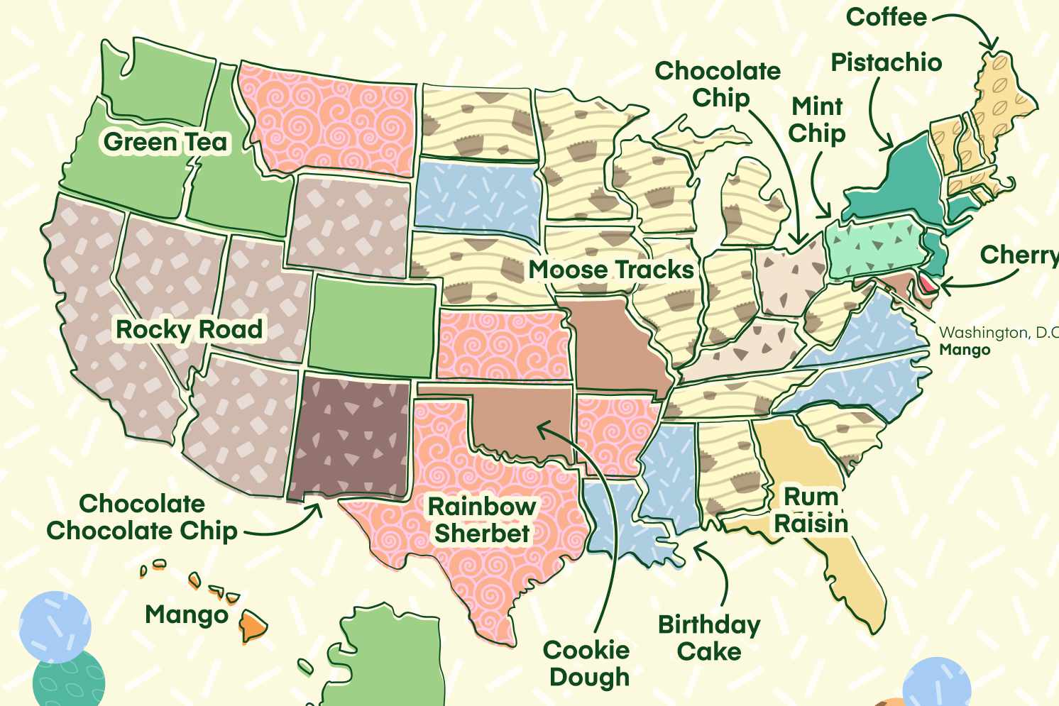 Instacart ice cream map