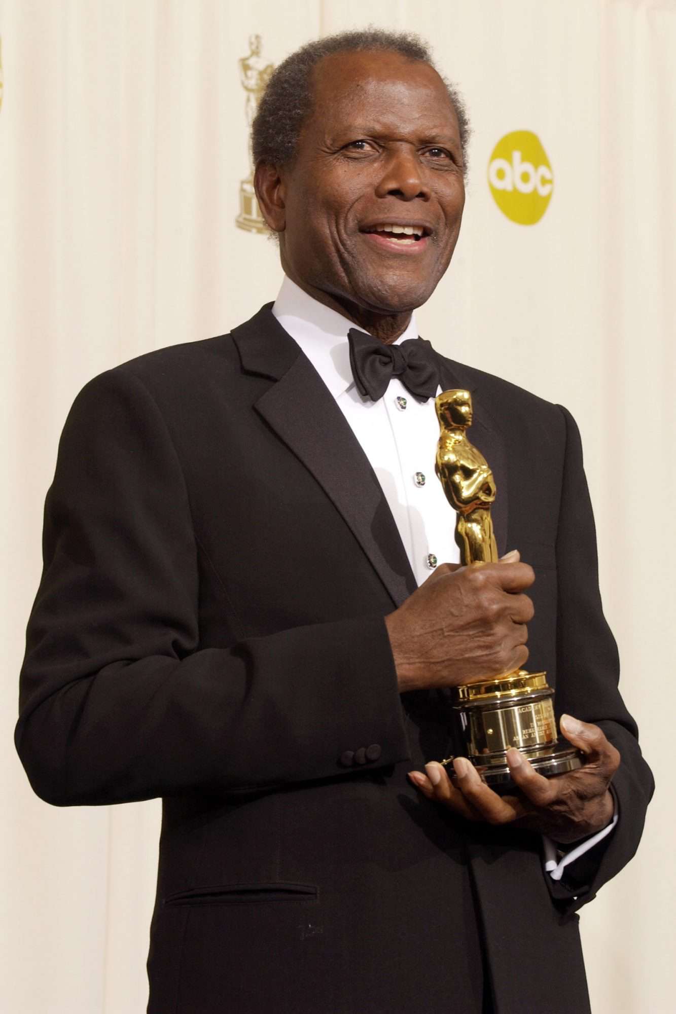 Sidney Poitier during The 74th Annual Academy Awards