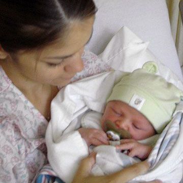 newborn mom baby birth induced delivery