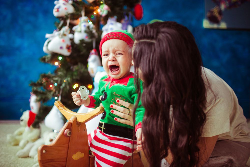 Holiday Tantrums Christmas Baby Crying