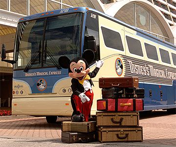 Disney's Magical Express airport shuttle