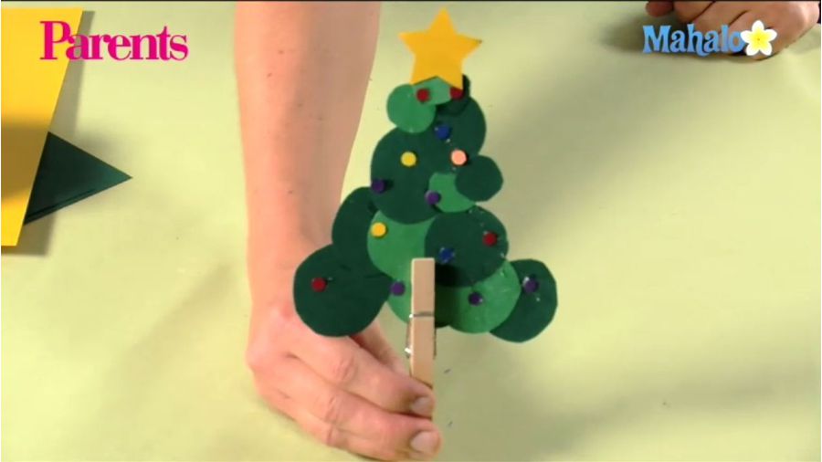 Circle Tree Christmas Craft: How-To Video