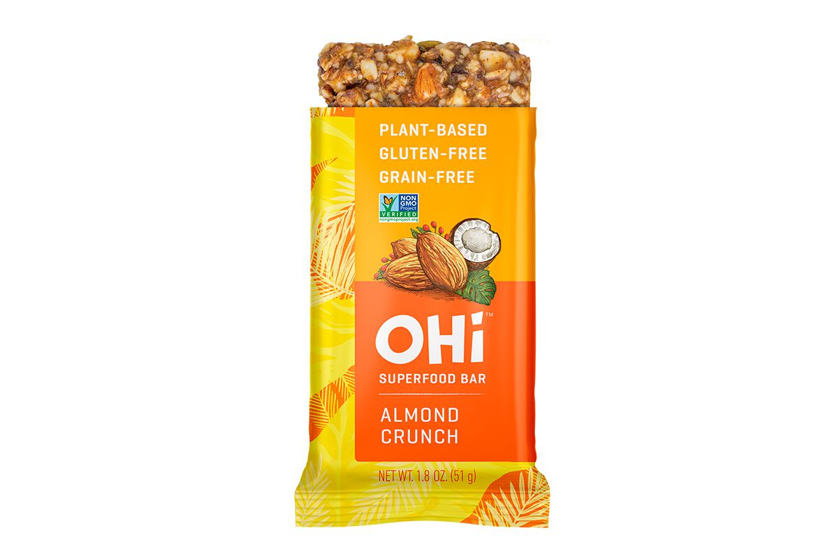 OHi Almond Crunch Superfood Bar