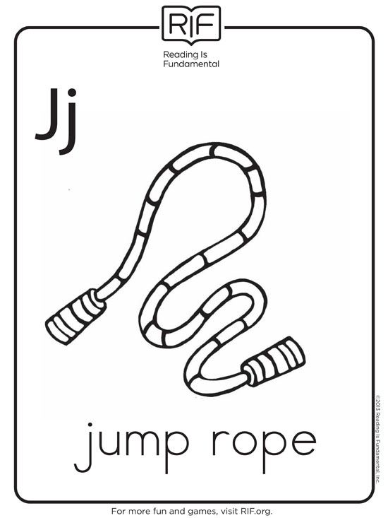 J Is for Jump Rope