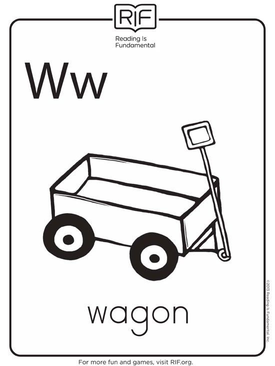 W Is for Wagon