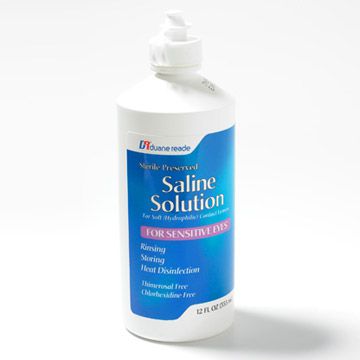 Contact Lens Solution for Congestion