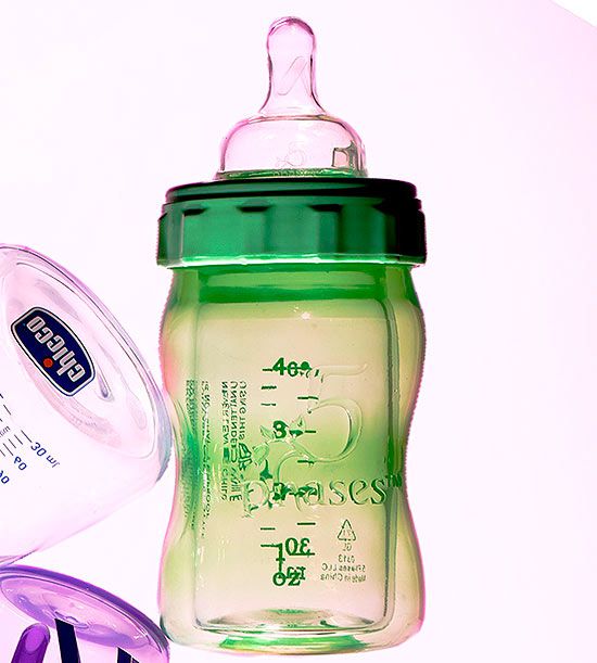 5 Phases hybrid glass bottle