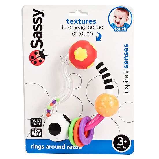 Rings Around Rattle by Sassy