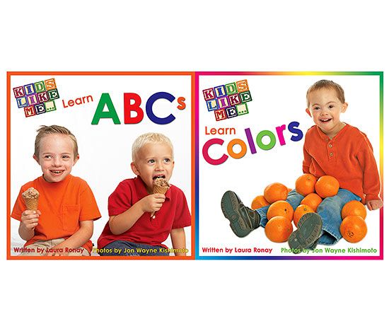 12 of 12 Kids Like Me... Learn ABCs and Kids Like Me.... Learn Colors ($11 each; amazon.com)