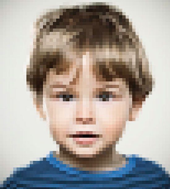 blurry image of child