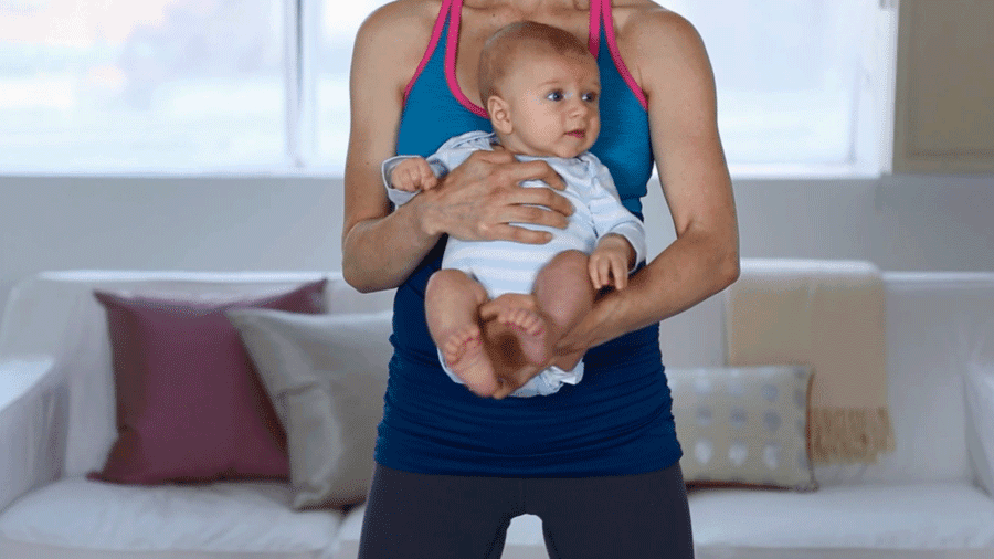 Exercise With Baby: Thighs, Butt and Calves