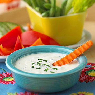 carrot and dip