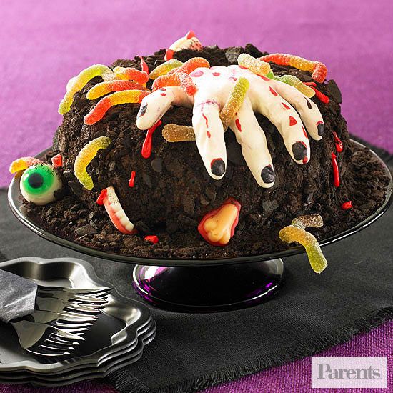 Creepy Creature Cake
