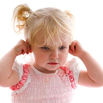 toddler pulling on ears