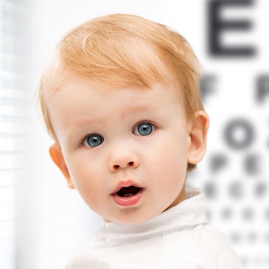 Baby eye exam