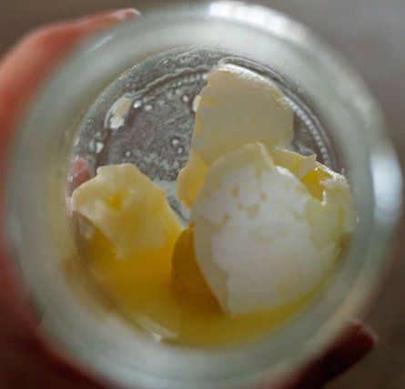 Here are our results from trying to peel an egg in a jar.