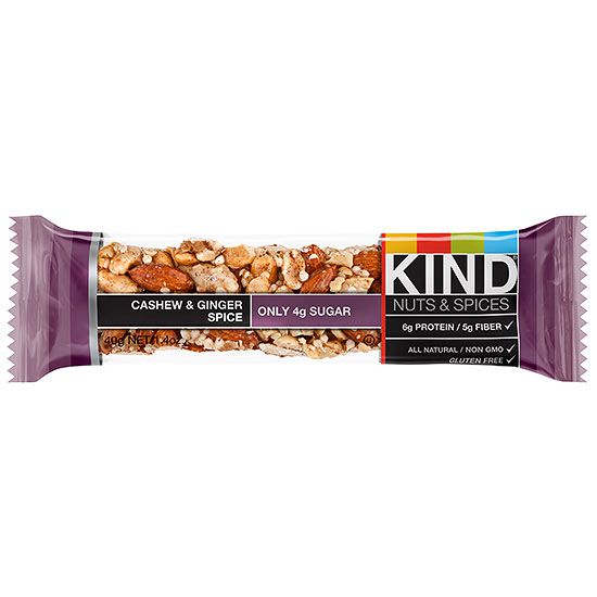 cashiew and ginger spice KIND Bar