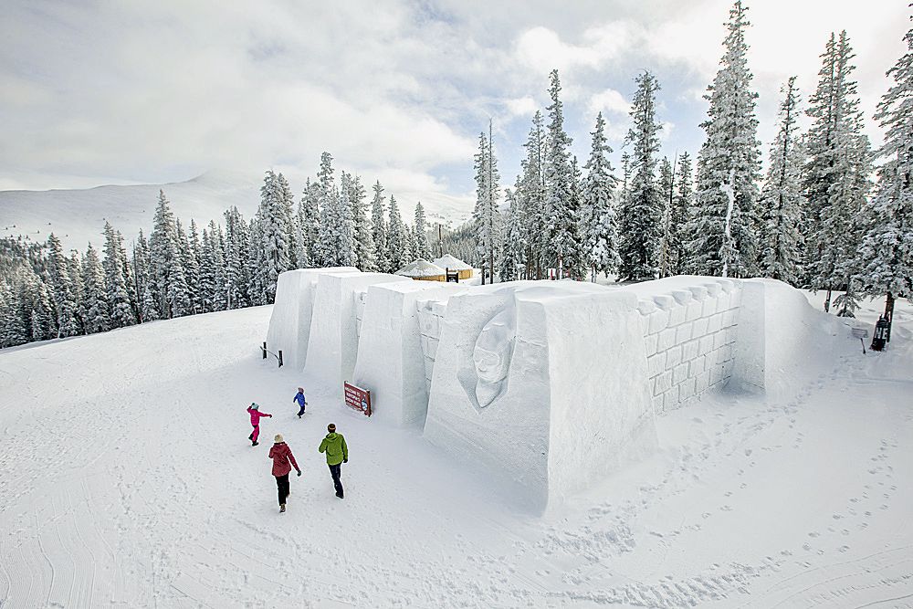 Keystone Resort Colorado Giant Snow Fort