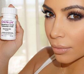 Kim Kardashian morning sickness