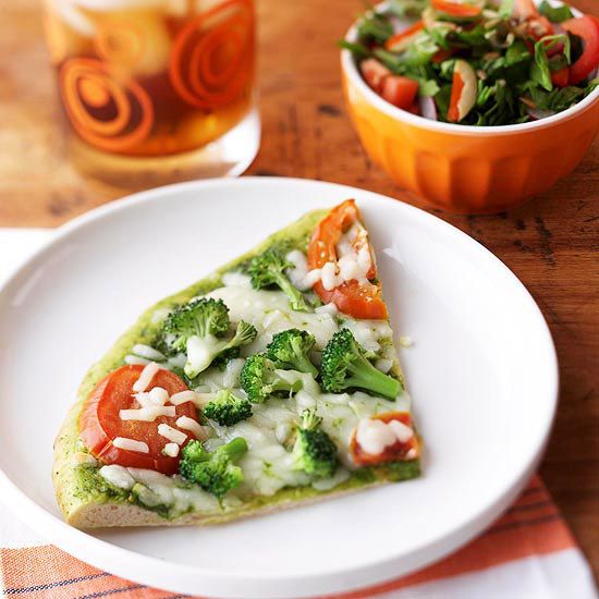 Easy Pizza and Salad