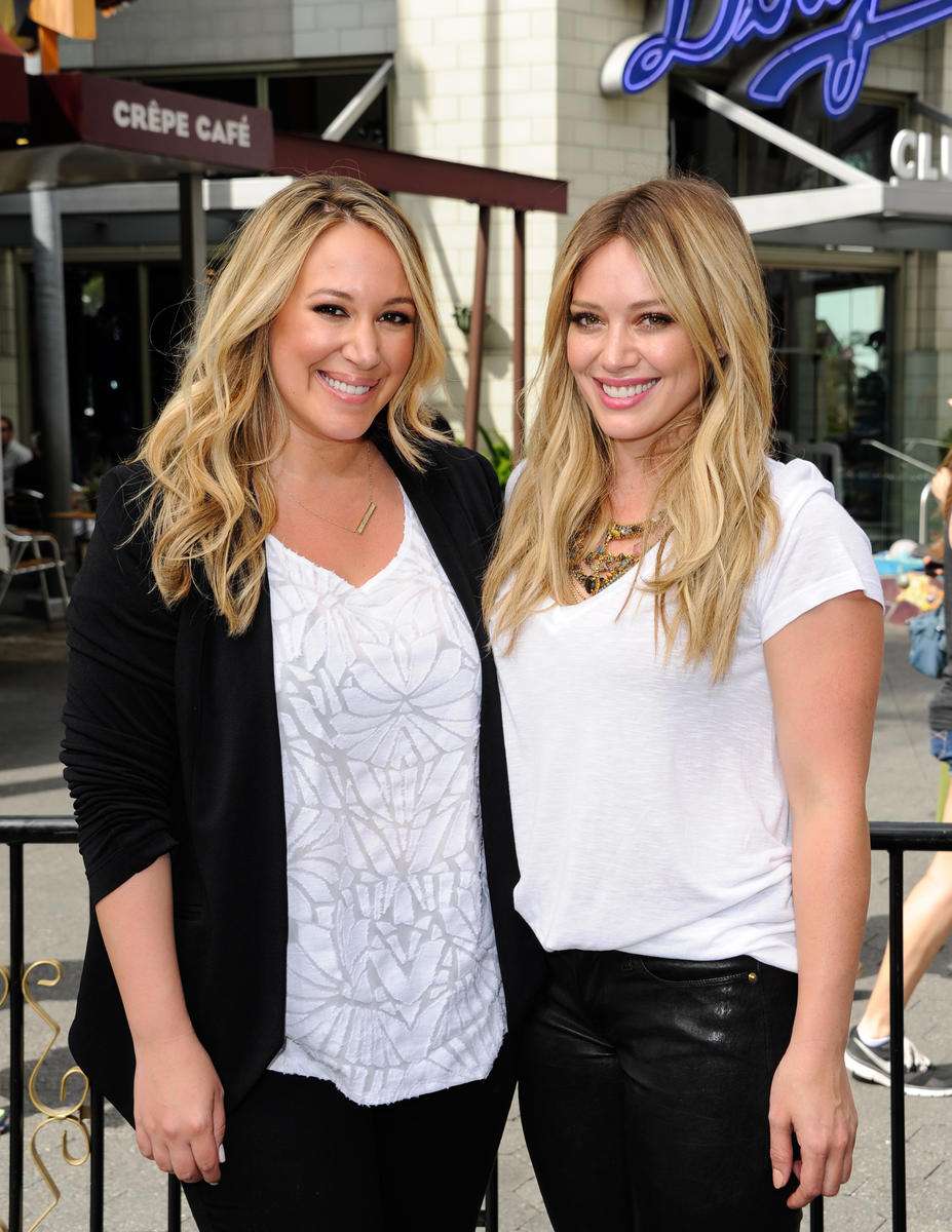 Haylie and Hilary Duff