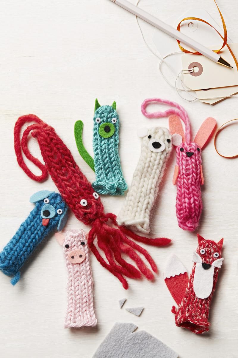 Tube Knitting: Fuzzy Friends