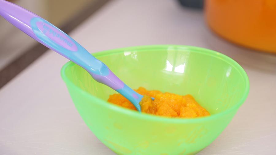 How to Make Baby Food: Butternut Squash Puree