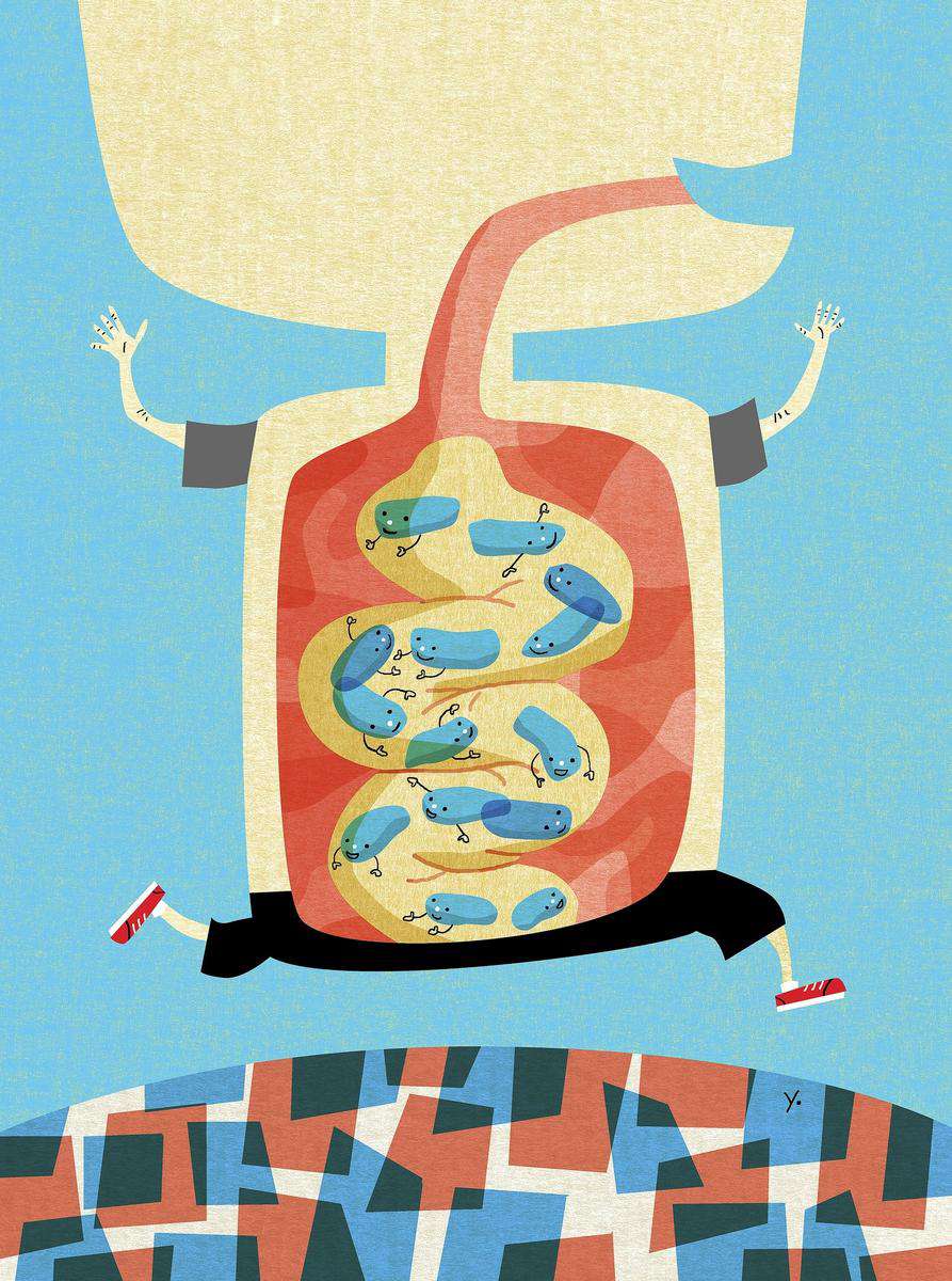 Improving Your Child's Gut Health Illustration