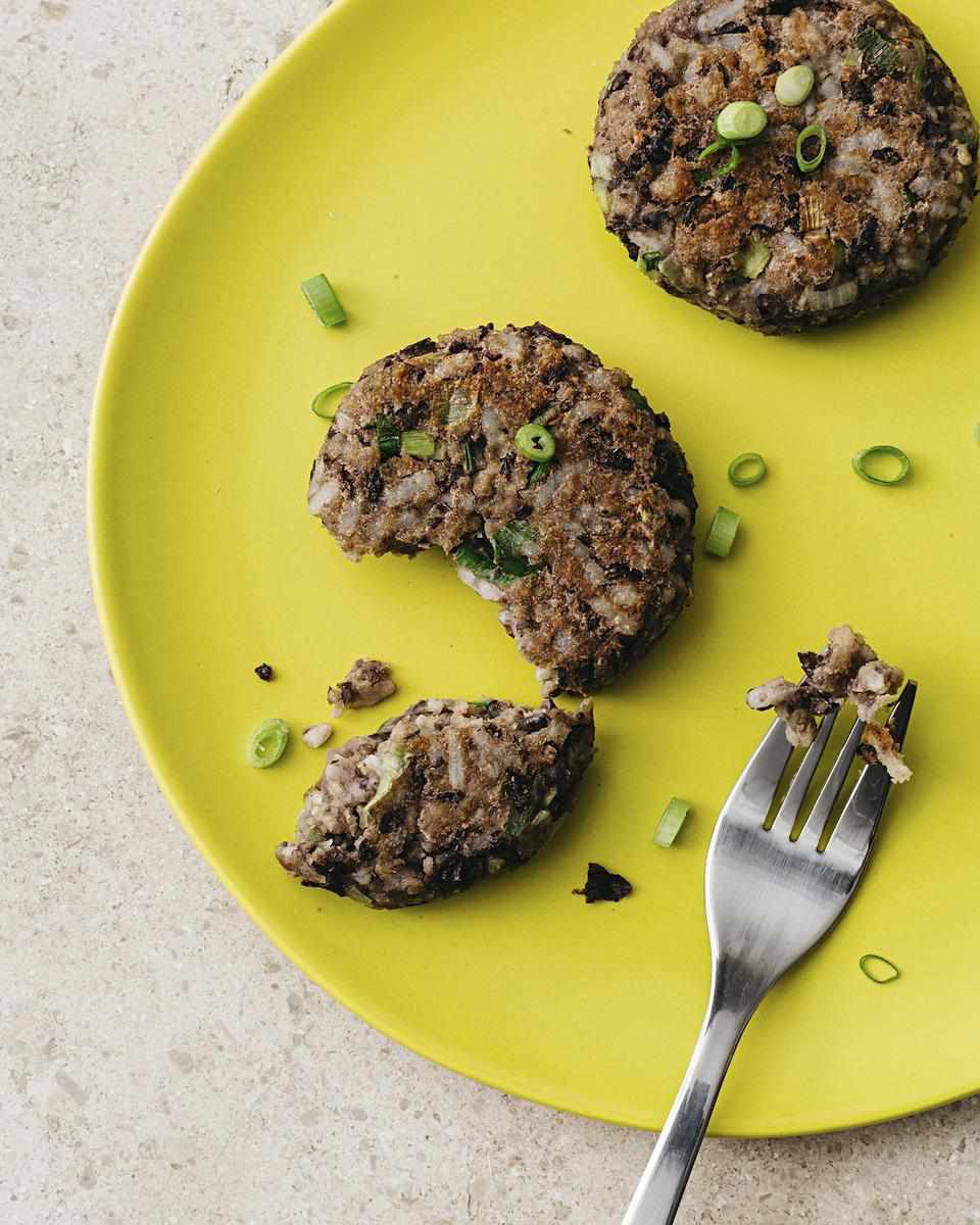 Black Bean and Rice Cakes
