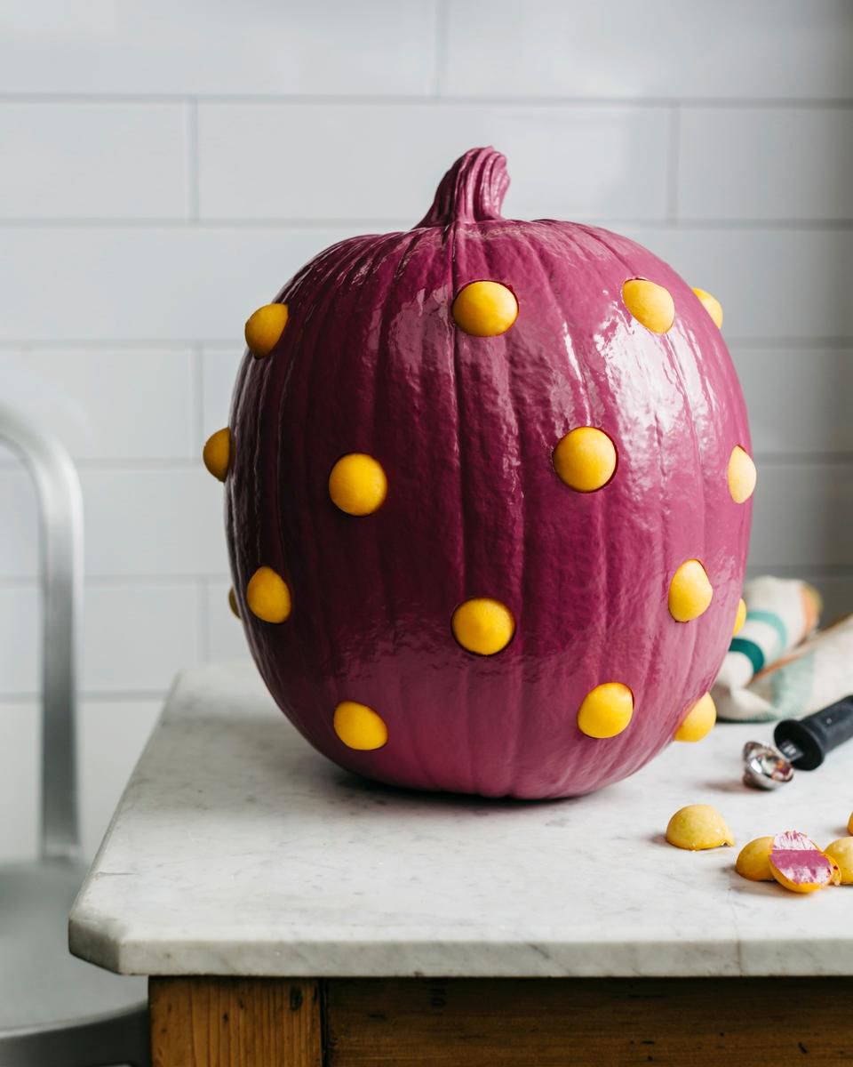 Pumpkin Decorating Pom-Pom Pumpkin