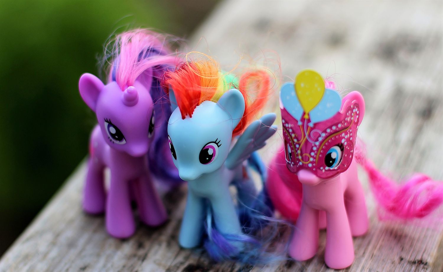 My Little Pony Toy Dolls Purple Blue Pink Rainbow